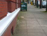 bag on the street